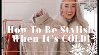 HOW TO LOOK CHIC WHEN IT'S COLD ❄️  // Fashion Mumblr