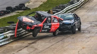 Banger Racing Angmering Oval Raceway - CB Contact - 7th April 2019