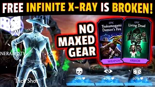 MK Mobile. EPIC NEW GLITCH! Infinite X-Rays + Infinite Invulnerability! The Most Broken Strategy!