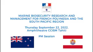 Marine Biosecurity workshop day 1 PM - CCISM, Tahiti
