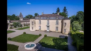 Gorgeous restored Chateau for sale in walled grounds in Gironde.