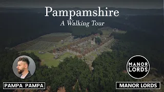 Manor Lords | Pampamshire | A Walking Tour | #manorlords #walkingtour #medieval #tour #castle #town