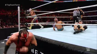 SmackDown, Oct  29, 2015 Dudley Boyz vs Lucha Dragons vs Ascension vs Sheamus & King Barrett