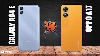 Samsung Galaxy A04e vs Oppo A17
