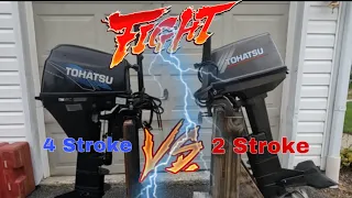 Which is better? (Working on two 9.8 Tohatsu outboards) Start to Finish