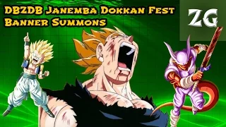 I Summoned On The Wrong Banner! DBZ Dokkan Battle Janemba Dokkan Fest Banner Multi-Summons