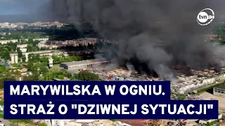 W Warszawie kompletnie spłonęło centrum handlowe. Mnożą się pytania @TVN24