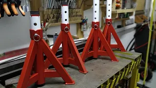 Самодельные подставки для автомобиля на 3 тонны!/ Homemade jack stands. 3 tons!