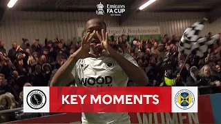 Boreham Wood v St Albans City | Key Moments | Second Round | Emirates FA Cup 2021-22