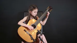 "Marku Guitar Competition" 2022 - Haya Solomon(7 y.o), 1 st category
