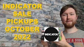 INDICATOR BLU RAY SALE PICKUPS | OCTOBER 2022