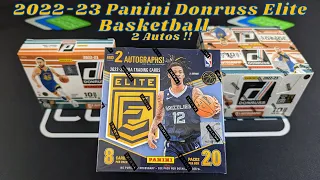 2022-23 Panini Donruss Elite Basketball Hobby Box