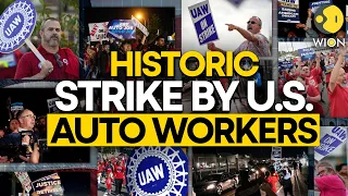 US auto workers launch historic strike l WION Originals