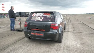 1200HP VW Golf 4 R32 Turbo Acceleration Sound by Don Octane 0-332 KM/H!