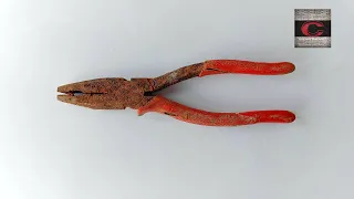 restore rusty pliers