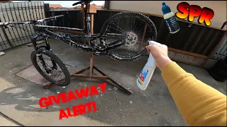 HOW TO WASH YOUR BIKE !! GIVEAWAY