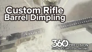 Custom Rifle Barrel Dimpling