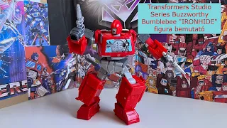 Transformers Studio Series Buzzworthy Bumblebee "IRONHIDE" figura bemutató