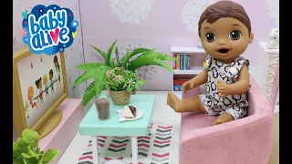 BABY ALIVE FELIPINHO NÃO GOSTOU DA SALA NOVA