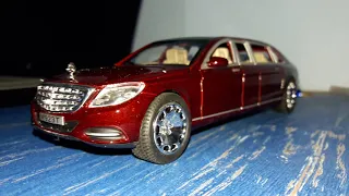 UNBOXING NEW MAYBACH S600 DIE CAST