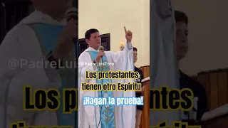 Los protestantes tienen otro Espíritu. Padre Luis Toro.