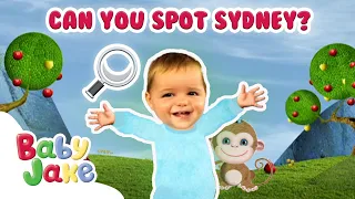 @BabyJakeofficial - How Many Times Can YOU Spot Sydney the Monkey? 🔎🙊 | GAME | Yacki Yacki Yoggi