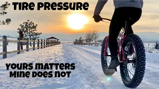 Fat Bike Tire PSI Explained