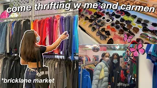 LONDON VLOG! thrifting, vintage shopping & haul ft.carmen:)