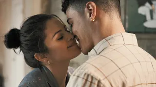 Only Murders in the Building 1x09 / Kiss Scene — Mabel and Oscar (Selena Gomez and Aaron Dominguez)