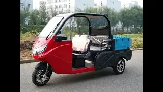 ZEV ELECTRIC trike.  T3 - Sport Pickup Test Drive