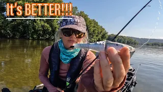 Fast Soft GLIDE bait MODIFICATION (WAAAY better hook up ratio)