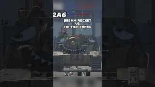 380mm ROCKET vs TopTier Tanks #shorts