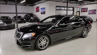 2016 Mercedes Benz S550 Sedan Twin Turbo! Driver Assistance and Premium 1 Package! Startup and Walk