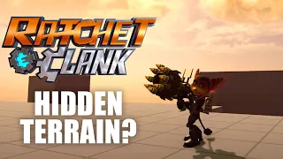 OUT OF BOUNDS ON VELDIN? + HIDDEN TERRAIN! Ratchet & Clank PS4