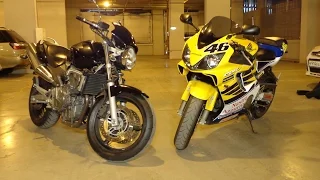 Муки выбора Honda CB600F Hornet vs Honda CBR600 F4i!!!