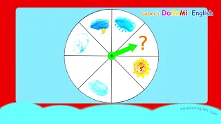 Weather song | Vocabulary song | Gabor's DoReMi English songs | What's the weather like?