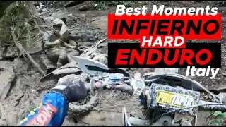 BEST MOMENTS OF THE INFIERNO HARD ENDURO IN ITALY | MARIO ROMAN 74