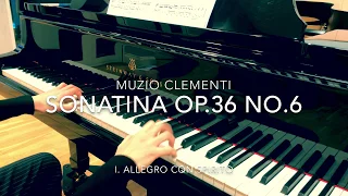 Clementi Sonatina Op.36 No .6 First Movement I. Allegro Con Spirito
