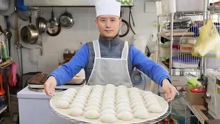 Korean Handmade Pork Dumplings - Suwon Korea