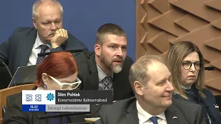 Riigikogu istung,  4.12.2023