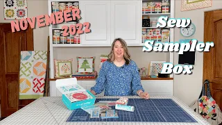 November 2022 Sew Sampler Box Unboxing