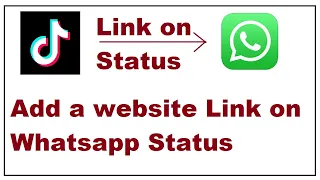 How to put a website Link on Whatsapp Status