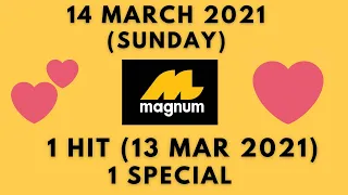Foddy Nujum Prediction for Magnum - 14 March 2021 (Sunday)