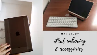 iPad & Apple Pencil Unboxing 📦 and Accessories | Mar Study