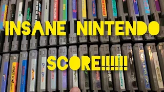 Video Game Hunting: INSANE Nintendo lot over 80 games!!!!!