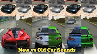 All New vs Old Car sound in 2023 | Extreme Car Driving Simulator