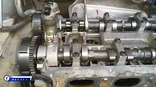 Part 2 How To Reset Ford Focus 2012,2013 Engine Timing Chain easy way with no tool needed...√