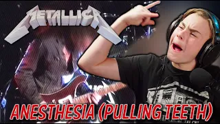 METALLICA - Anesthesia (Pulling Teeth) - Live in Chicago 1983  [REACTION]