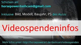 Videospendeninfos - Oldtimer Dashcam