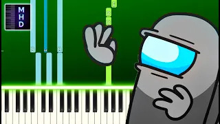 Show Yourself - Among Us Animation CG5 (Piano Tutorial Easy)